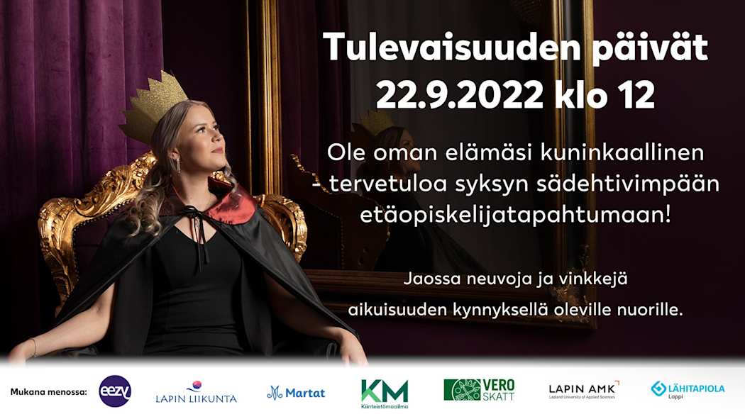 Tulevaisuuden päivät 2022 mainos