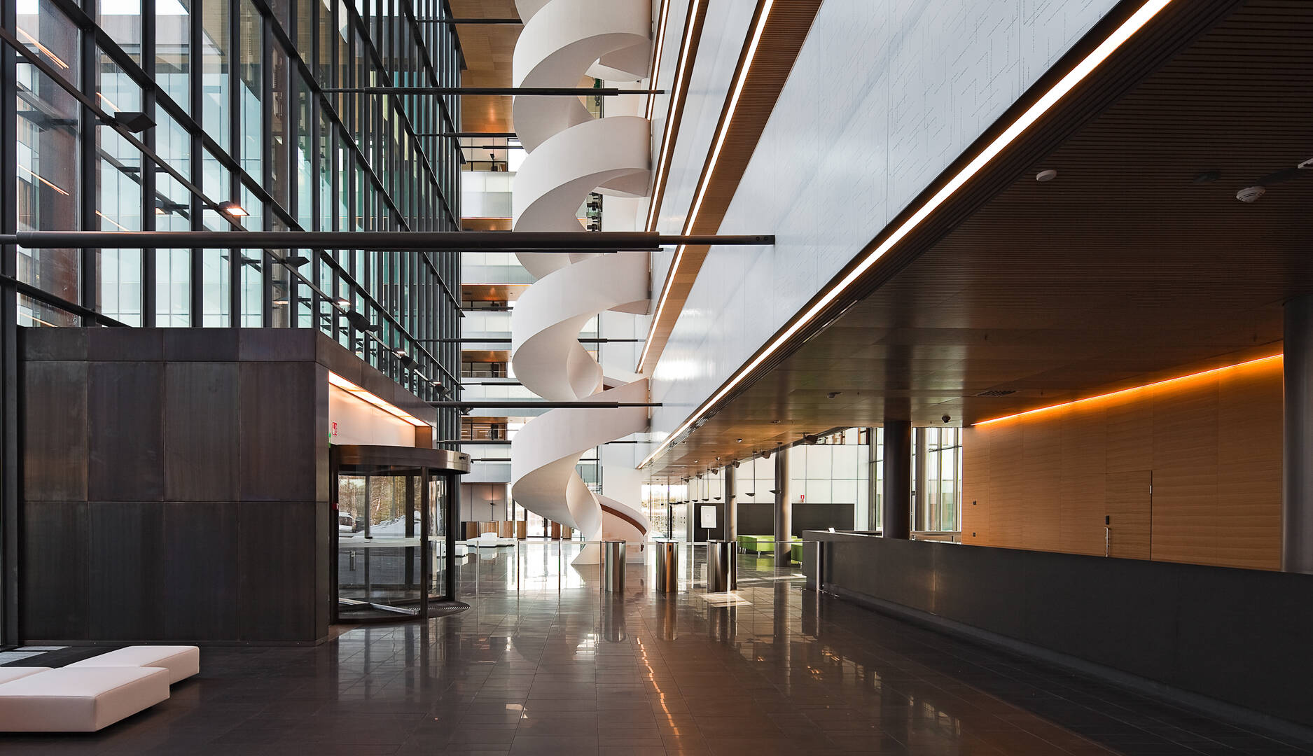 Tapiola Hohkan aulatila.